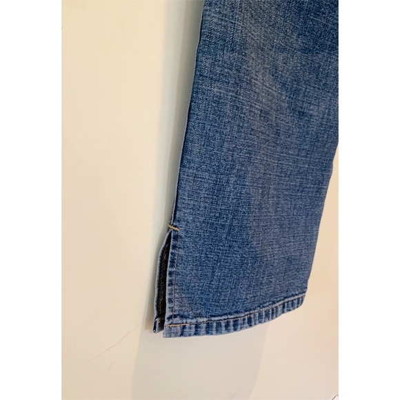 OLD NAVY Size 12 Y2K Denim Cropped Jeans - Picture 4 of 5